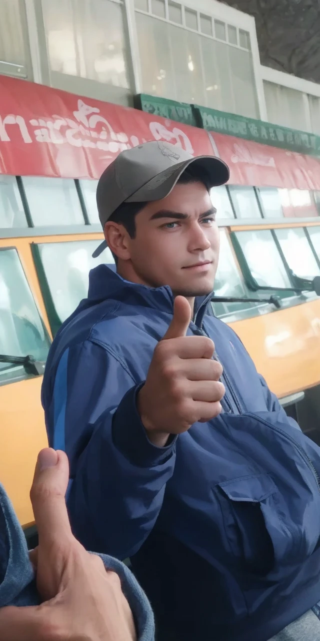 close-up of a guy with a fist in his hand, dark red hair, furrowed brow, Snide smile, Focused view, extra high resolution.photo-realistic:1.4,UHD very realistic, teenaged, As in real life