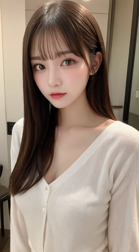 Tabletop, Highest quality, shape, Very detailed, finely, High resolution, 8k wallpaper, 完璧なダイナミックな構shape, Beautiful and exquisite, Nice spring clothes,Beautiful straight hair,Small breasts,Natural color lip, 20-year-old girl、cute、Always blur the background,Perfect and beautiful face,Beautiful and dense face、Slim face and figure,Big eyes、Putting on gal makeup,Actual Photos（Best image quality）、Fashion model posing、Full Body Shot、Change pose randomly、Randomly change the shooting angle and position、Summer Fashion