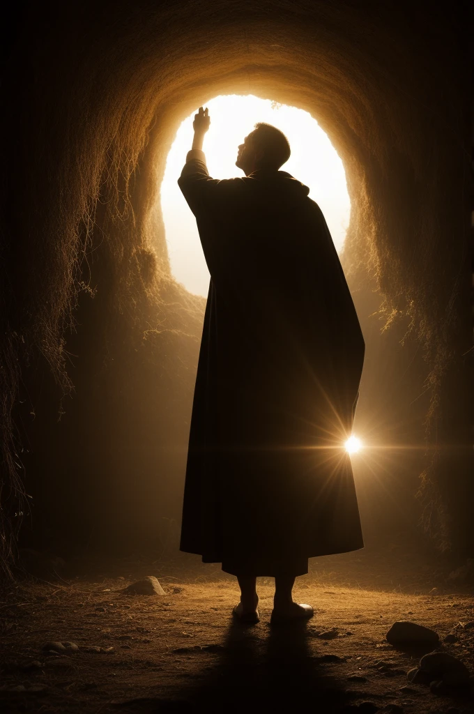 “God said, “Let there be light,” and there was light. God saw that the light was good. and God separated the light from the darkness. God called the light day. and he called the darkness night. The evening and the morning were the first day.” Genesis