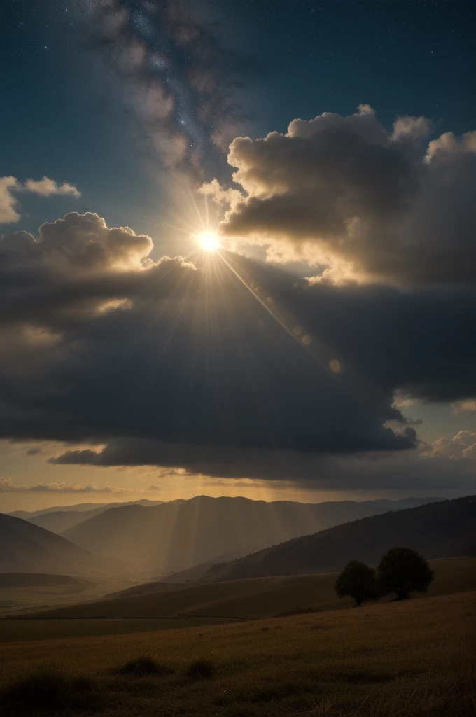 “God said, “Let there be light,” and there was light. God saw that the light was good. and God separated the light from the darkness. God called the light day. and he called the darkness night. The evening and the morning were the first day.” Genesis