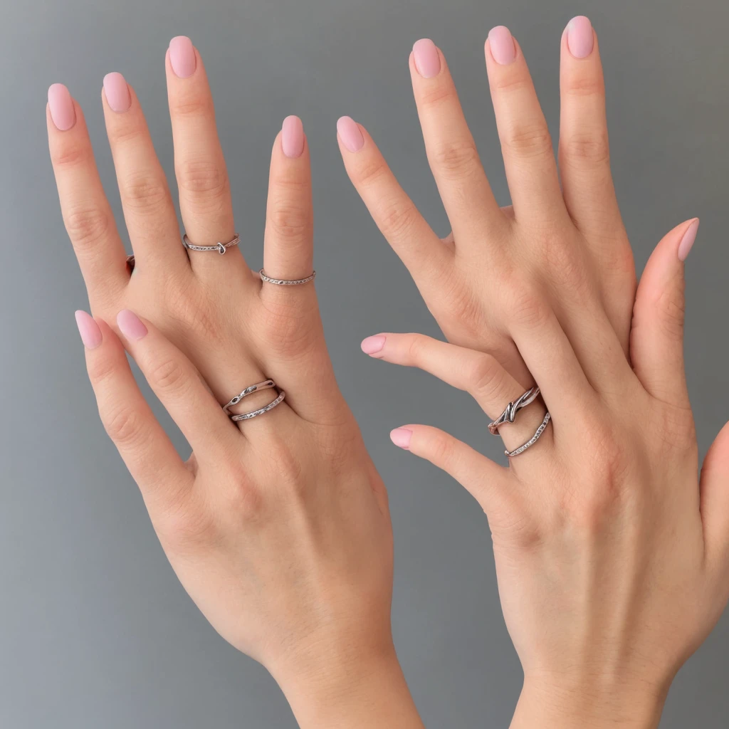 a hand making the peace gesture, with the index and middle fingers raised and separated to form a "V" shape, while the thumb, ring finger, and pinky are folded down towards the palm.