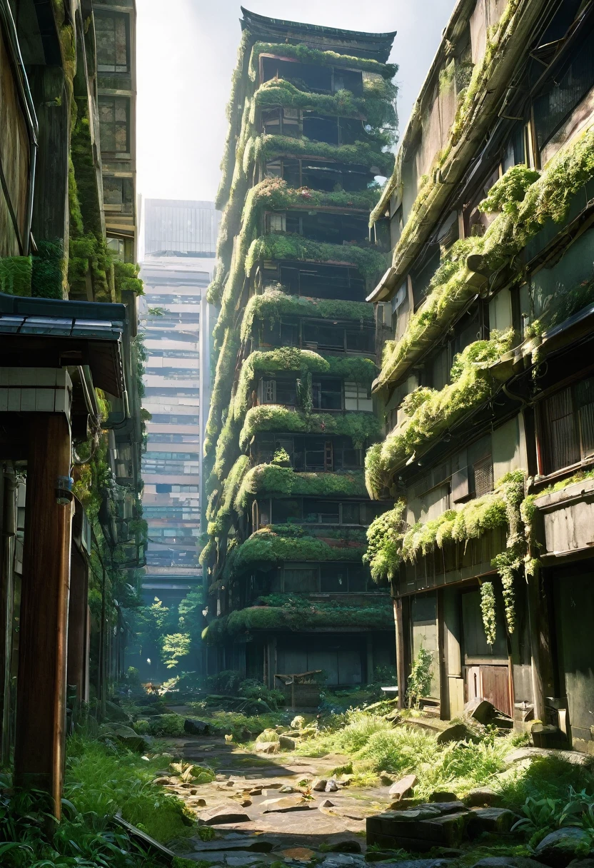 ,A world in decline,ruins,huge architecture,Japan,and,Last of Us