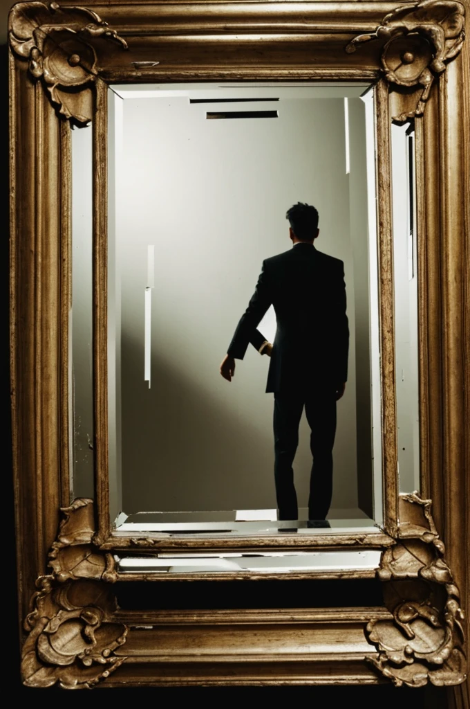 A broken mirror of damn society where we can see all of negativity of society. 