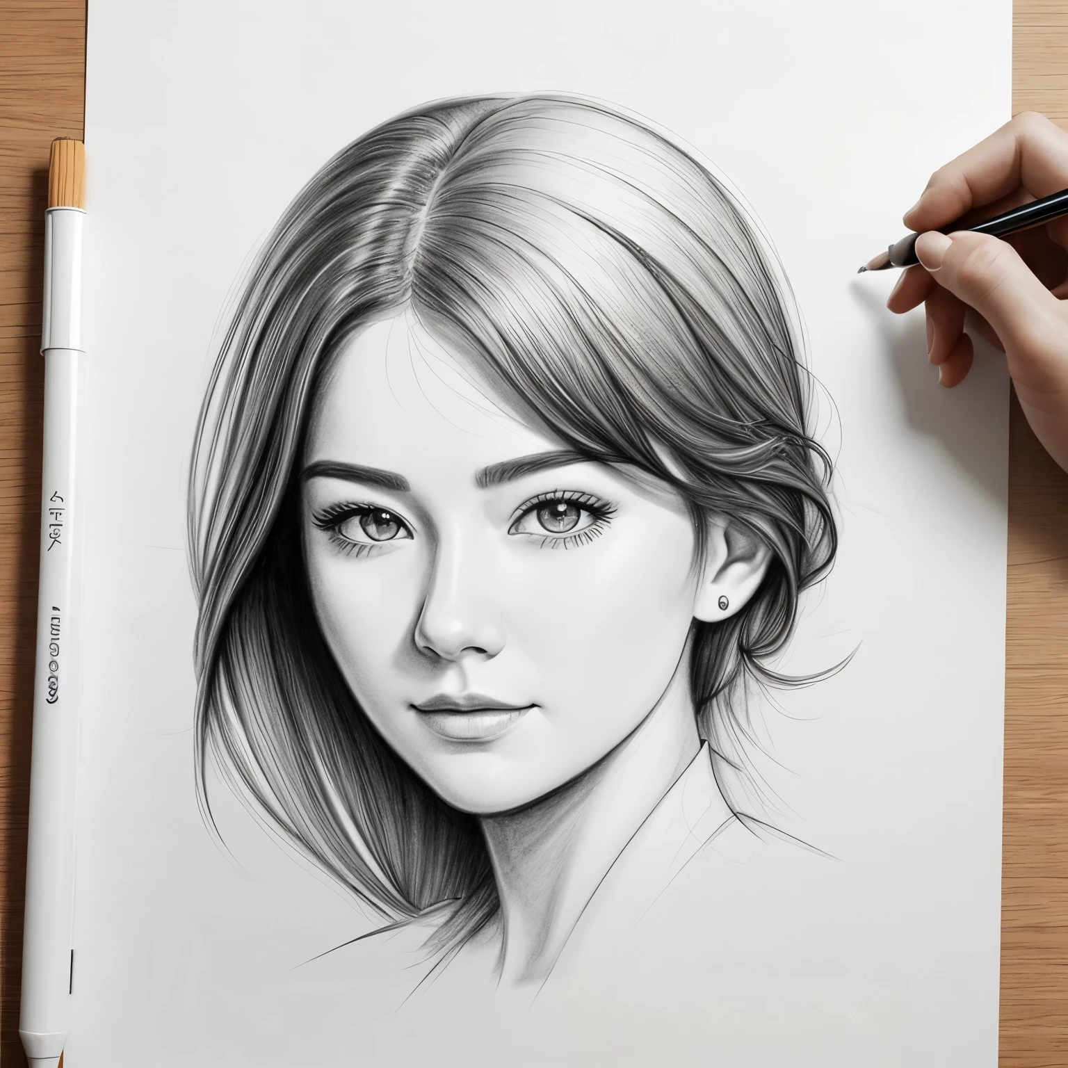Create an ultra-realistic logo, Имя NS SKETCH ART, for my sketch store, Minimalist 