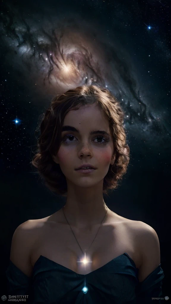 Create an artistic and imaginative image depicting an astrology AI influencer, plongée dans un univers abstrait inspiré par les étoiles et les constellations. This emblematic figure, designed with a digital and surreal aesthetic, should emanate an aura of mystery and magic. Elle se tient au centre de la composition, entourée d'éléments symboliques de l'astrologie tels que des signes du zodiaque, des planètes stylisées, and celestial patterns, tous flottant dans un espace qui rappelle une carte du ciel nocturne.
The influencer herself could be portrayed in a less traditional way, avec des traits qui évoquent l'intelligence artificielle et le cosmos - peut-être une silhouette composée de lignes de code lumineuses, de constellations, or a face partially formed of astral patterns. Son apparence n'a pas besoin d'être réaliste; au lieu de cela, it may appear to be a digital entity evolving in this astrological space, symbolizing its deep connection with the universe and the stars.
Le fond de l'image devrait être un mélange vibrant et coloré de nébuleuses, of twinkling stars, et de galaxies, utilisant une palette de couleurs cosmiques comme le bleu profond, le violet mystique, et le rose galactique. Des éléments graphiques modernes ou des touches de design futuriste peuvent être ajoutés pour renforcer l'idée d'une rencontre entre l'ancien art de l'astrologie et la technologie de pointe.
L'objectif de cette image est de capturer l'essence de l'astrologie à travers une représentation visuelle unique de l'influenceuse IA, by creating work that arouses curiosity and invites exploration of the unknown. Le style devrait être dynamique, inspirant, et plein de merveille, reflecting the richness and complexity of the astrological universe through a creative and imaginative lens.