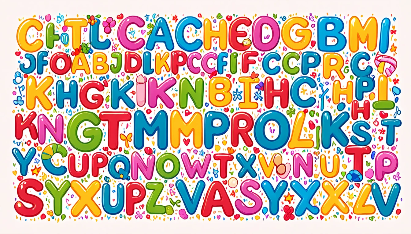 cute、alphabet