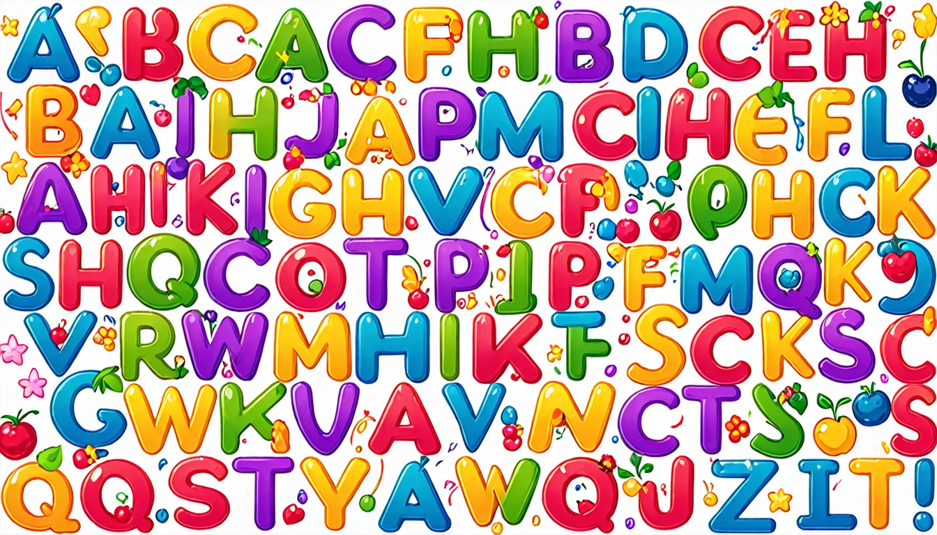 cute、alphabet