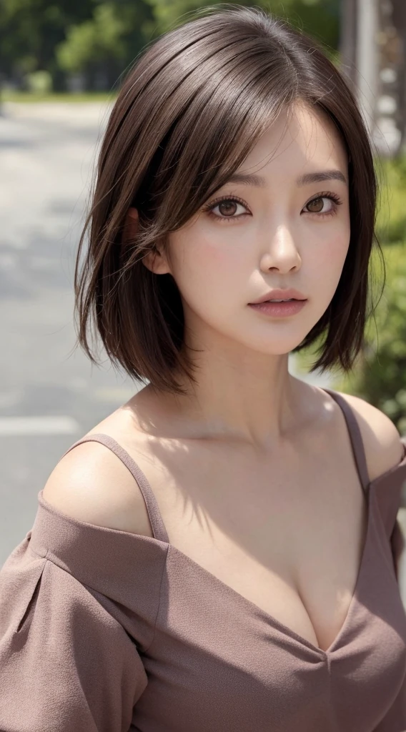 8K、High resolution、high quality、Realistic、whole body、expensive、all、short hair、Brown Hair、double、woman、Late 20s、Long face、Japanese、expensive鼻、Straight nose、Mid-chest、のwoman、Small face、Round face、Franceの街並み、walk、sunglasses、short hair、Big Breasts、Daytime、one piece、France、Europe
