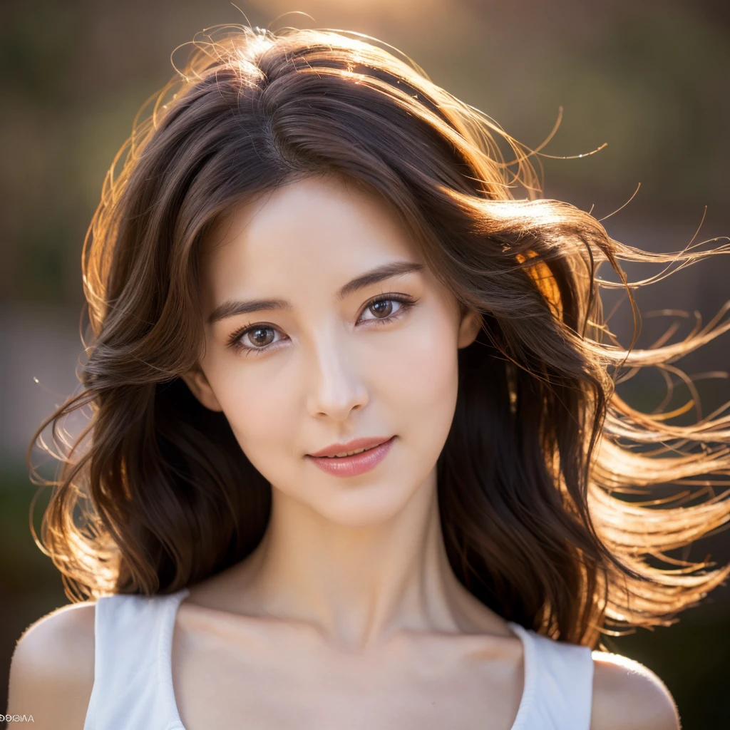 Beautiful mature woman with wavy long hair, she is alluring, Ultra-high resolution,(Realistic:1.4), ((Highest quality)), ((masterpiece)), (be familiar with),