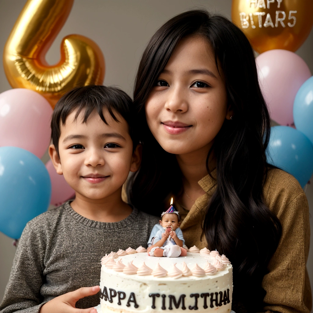 there is a woman and a boy that are holding a cake, holding a birthday cake, 2 years old, happy birthday, taken with canon eos 5 d mark iv, taken with canon 5d mk4, four years old, 2 4 years old, 1 / 4 portrait, shot on canon eos r5, shot on canon eos r 5