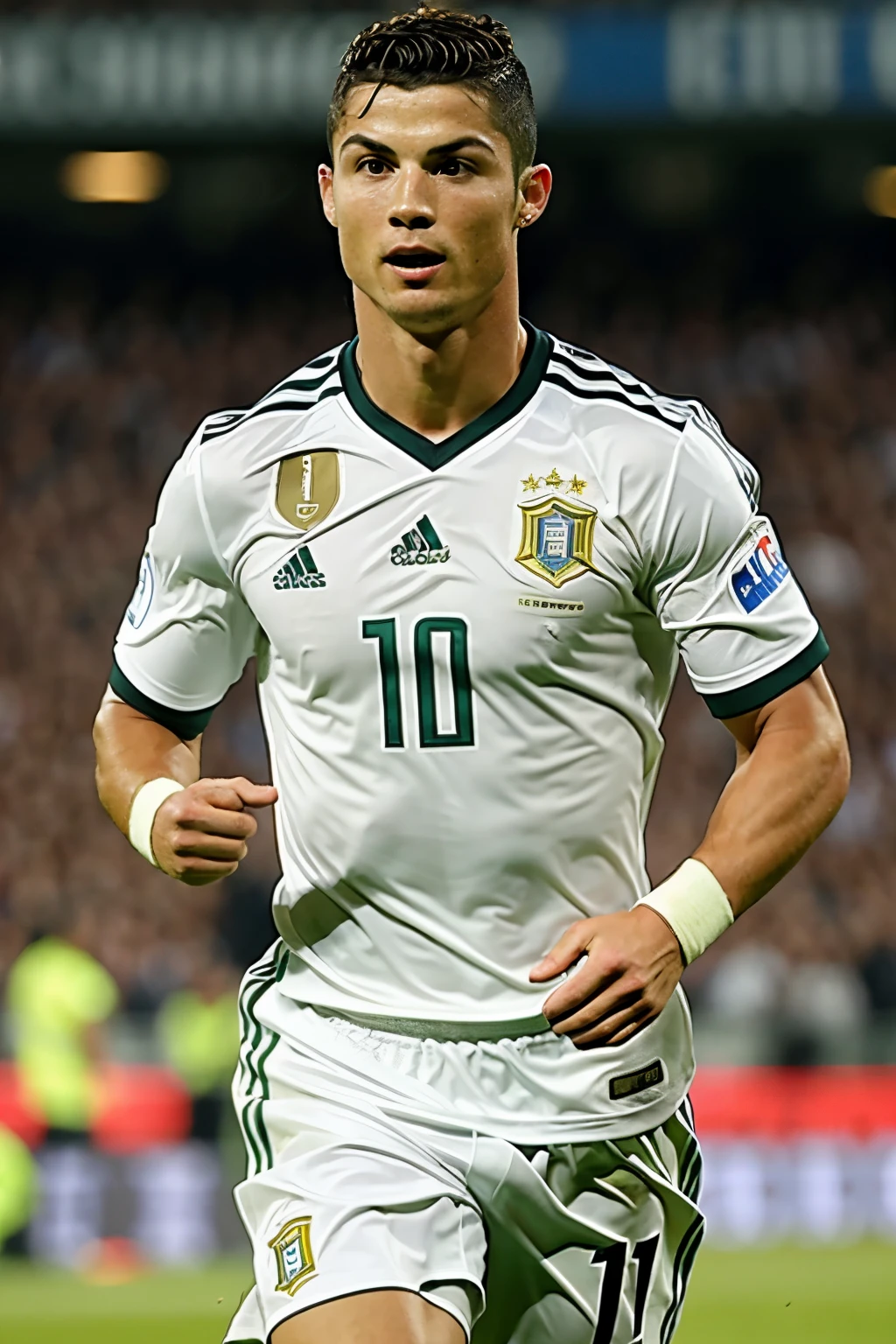 Cristiano Ronaldo, the Portuguese football star, is distinguished by a multi-dimensional personality that combines tremendous physical strength with great technical skill. Ronaldo is considered one of the most famous and successful players in the history of the game, thanks to his determination and commitment to hard training and improving his performance over the years.
His personality is demonstrated by his great dedication to the field, as he possesses a strong competitive spirit and the desire to excel and win in every match. Off the field, he is known for his sportsmanship and humility which is evident in his interactions with his fans and teammates.
In addition to his football skills, Ronaldo has a strong leadership personality, as he is a role model for his teammates and for all young people aspiring to succeed in football.