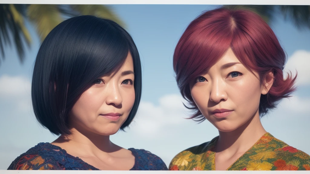 Japanese cartoons, (((portrait of he said))), 一个female人, (((Red hair))), (((blue eyes))), (((female)), 8K, unreal engine, Octane Rendering, From kyun, gamang, Yoon Kun-gil, g.arrive, gosonjak, shrup, Serious, Domi, Noah, trending on pixiv, fan box, Skobo, masterpiece, Smooth and soft skin, big dreamy eyes, Beautiful and Intricate Colored Hair, symmetry, Japanese cartoons wide eyes, soft lighting, Concept Art, digital painting, Tropical Islands