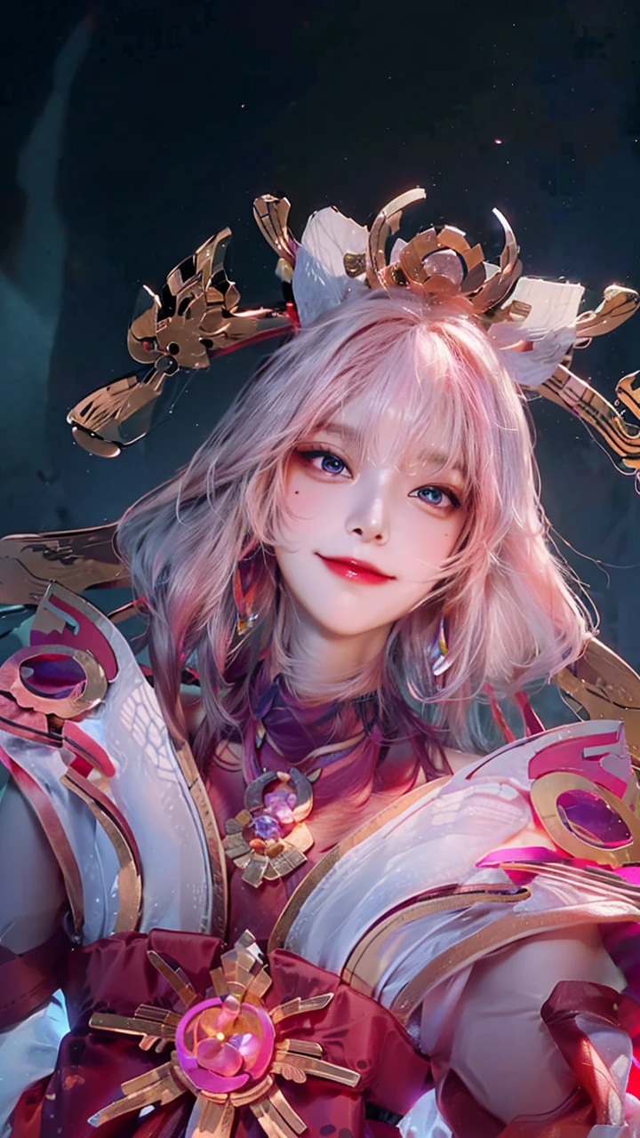 best quality, ultra high res, (photorealistic:1.4), 1girl, , small breast,pink , black choker, smile, bare shoulders, solo focus, looking at viewer,fair skin,sunset,cherry tree,photon mapping, physically-based rendering, RAW photo, highly detailed background,kpop idol,depth of field,torii,cherry blossoms,hair ornament,detailed face,shiny skin,game cg,full body,
Waiting to start