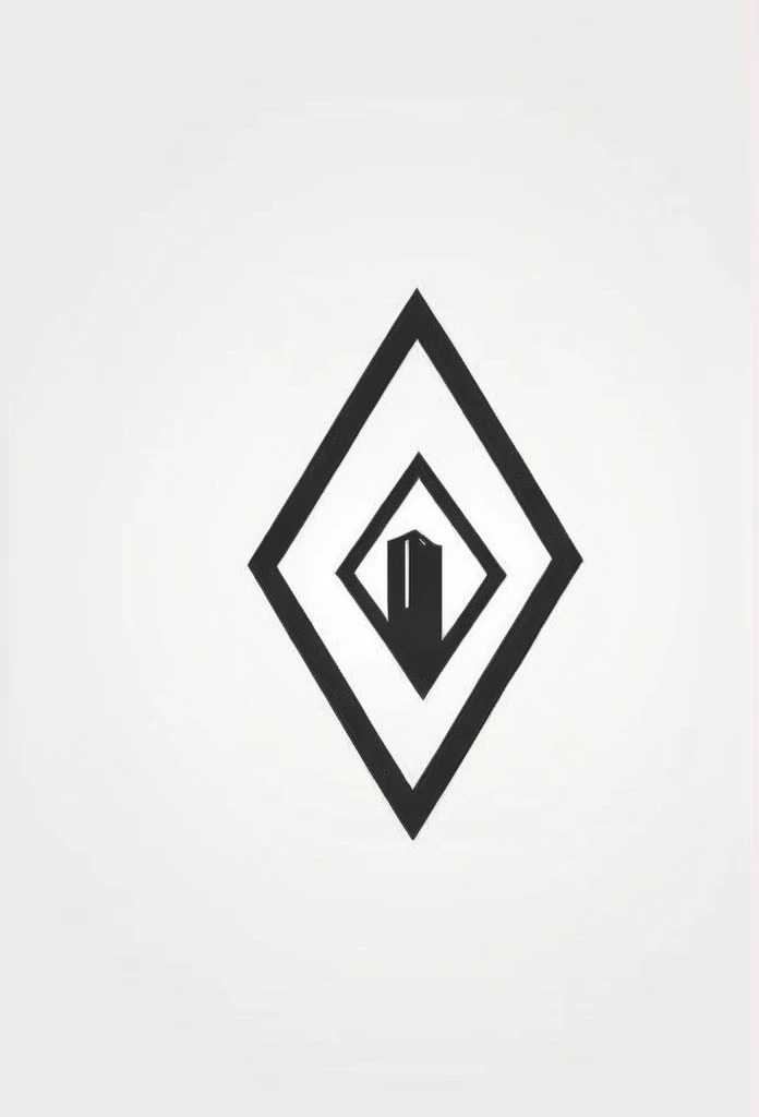 A logo for apartment construction Chic and cool design Monotone design that men will fall in love with The background is pure white