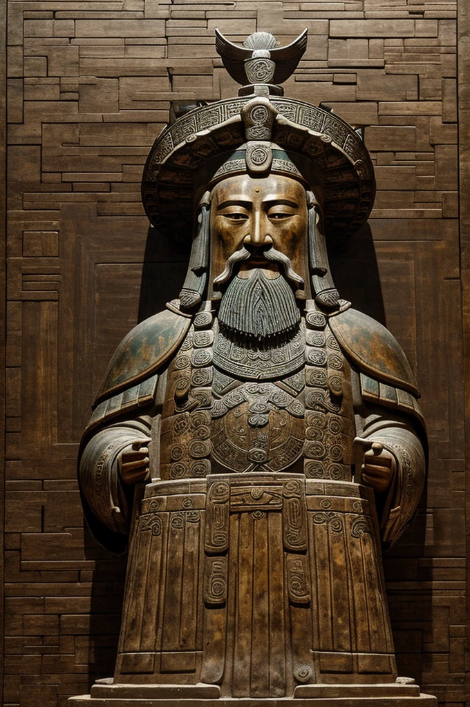 ((best quality)), ((masterpiece))Emperor Qin Shi Huang's 