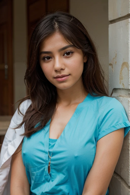 Beautiful girl from Mexico doctor