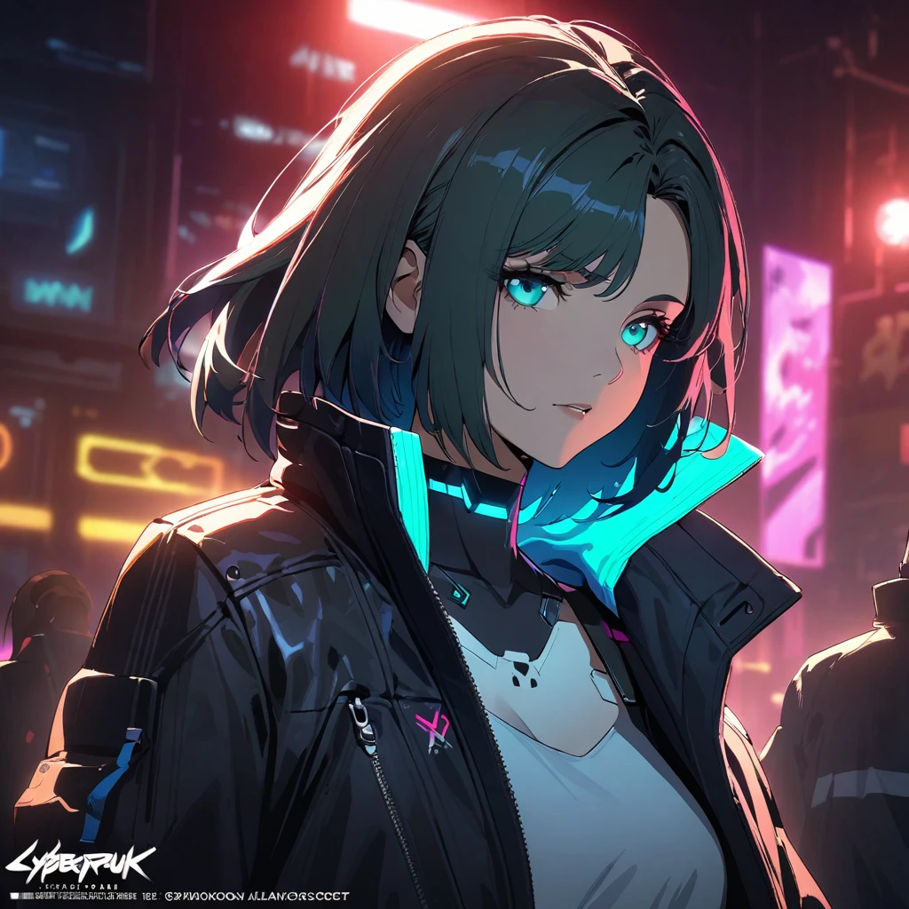 A beautiful girl wearing complex cyberpunk streetwear, detailed portrait, 4k, bright colors, concept art, cinematic dramatic atmosphere, sharp focus, volumetric lighting, cinematic lighting, studio quality