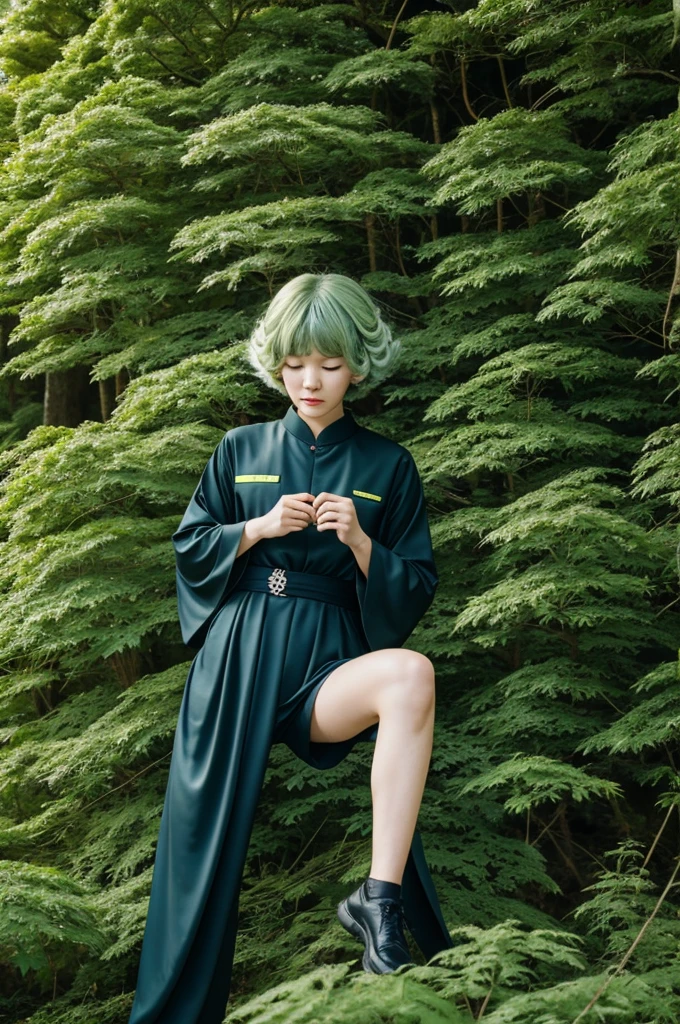 Genera a Tatsumaki with one puch man