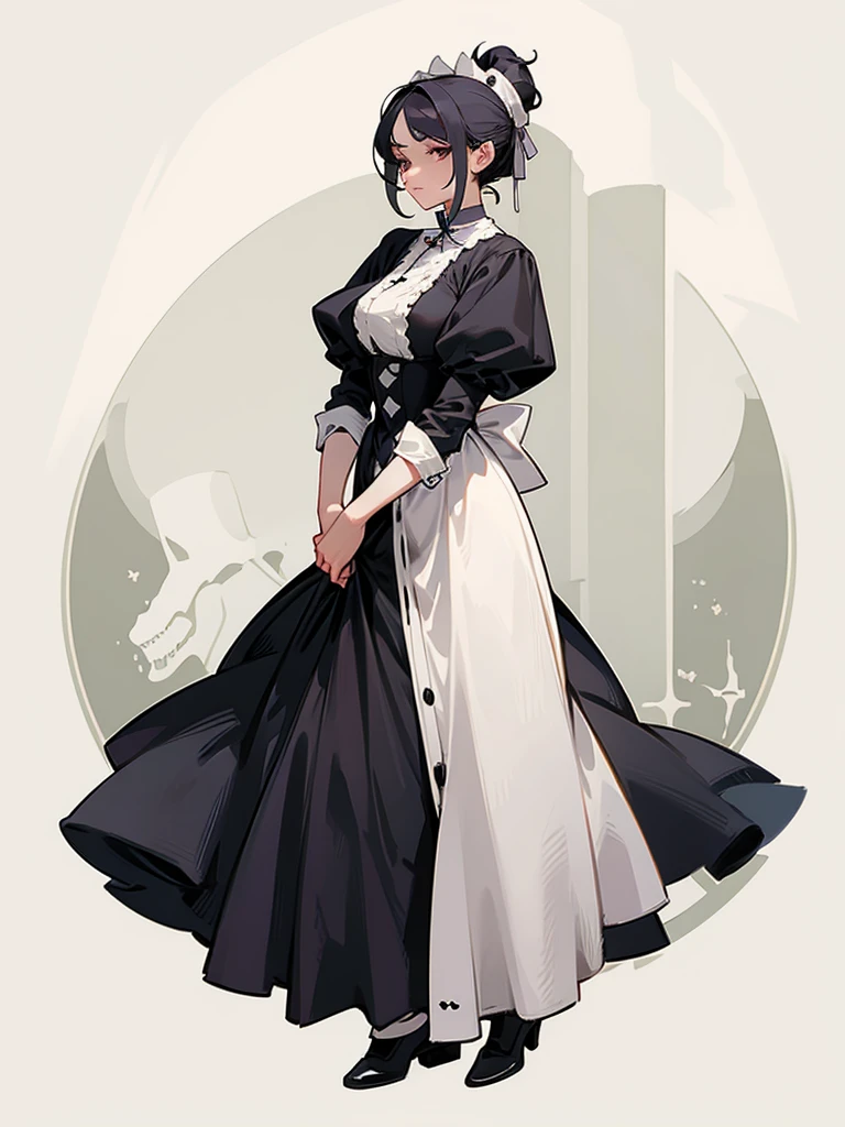 Victorian plague nurse. Female.