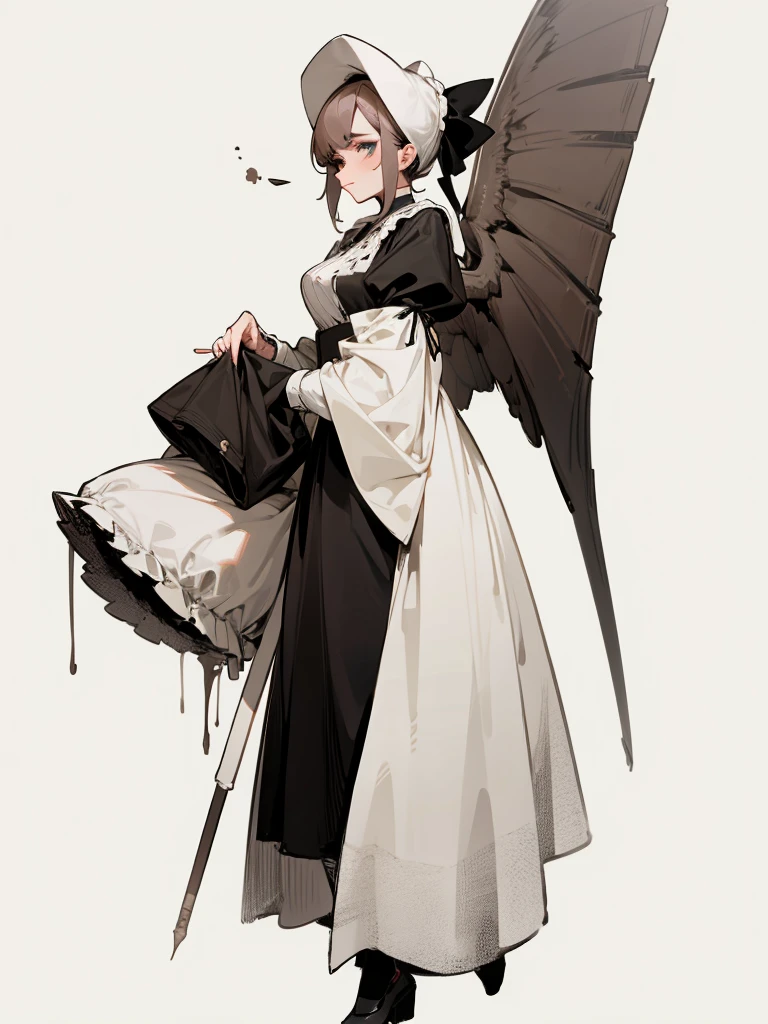 Victorian plague nurse. Female. 