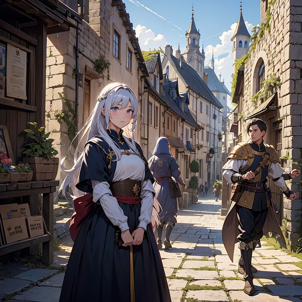 Europe in the 14th century、People living in a walled city々The tale of。Knights and nobles、The everyday lives of merchants and farmers、As tensions rise due to external threats and internal unrest、The protagonist struggles to protect the peace of the fortress city.。Medieval politics and economics、The city life is depicted with a strong cultural influence.。