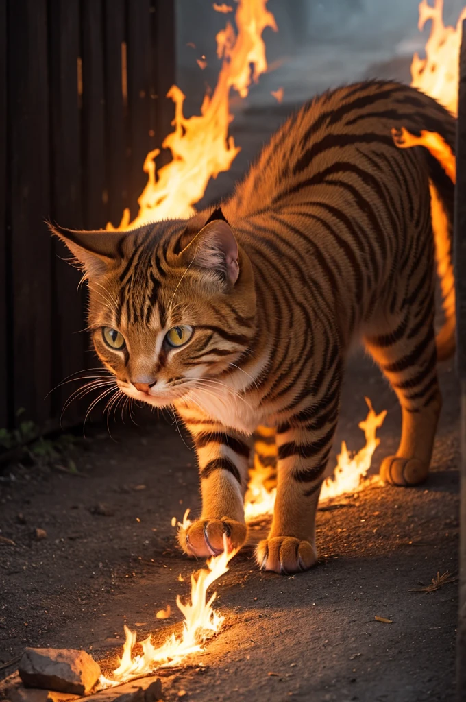 Fire Cat