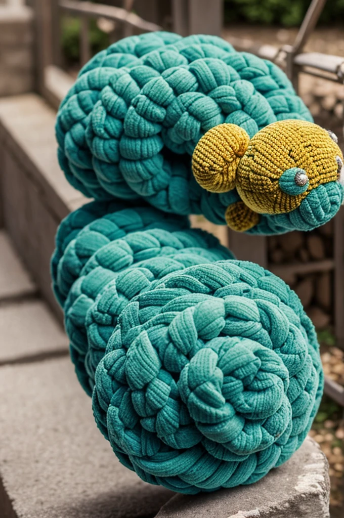 Une chenille qui fait la chenille
