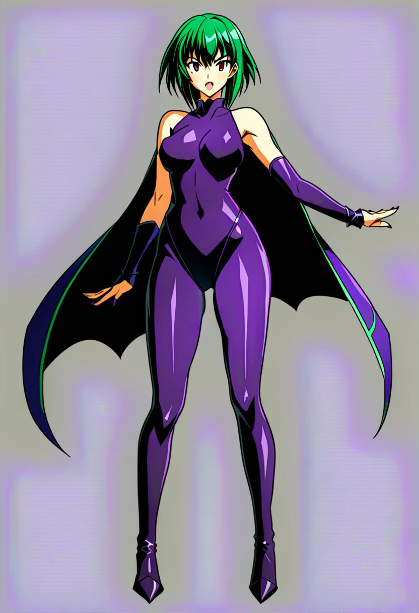 1girl,((solo)),((eyelashes)),yellow feline eyes,grin,long midface,((lineart)),broad shoulders,claws,long limbs,sexy pose,big breasts,demon wings,city ,night ,moon ,scenery ,1990s (style),perfect body, perfect face,slit pupils,Detailed arms,detailed legs,detailed face,detailed eyes,detailed pupils,((perfect anatomy)),Surreal colors,light and shadows,amazing colors ,awesome colors ,vibrant colors ,Detailed lighting ,ambient lighting ,reflective lighting ,edge lighting,overcast light,hidden light sources,cast shadows,occlusion shadows,spotlighting