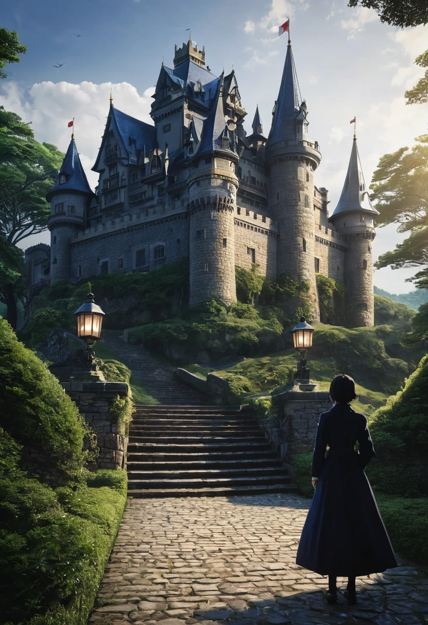 The castle was once the home of a secret society。The protagonist knows the truth、Try to uncover the secrets hidden within the castle.。but、Those who know of the organization&#39;s existence corner the protagonist.、A dangerous chase unfolds。Within the castle, relics and codes used in the rituals of the Order remain.、Deciphering them brings us closer to the truth。