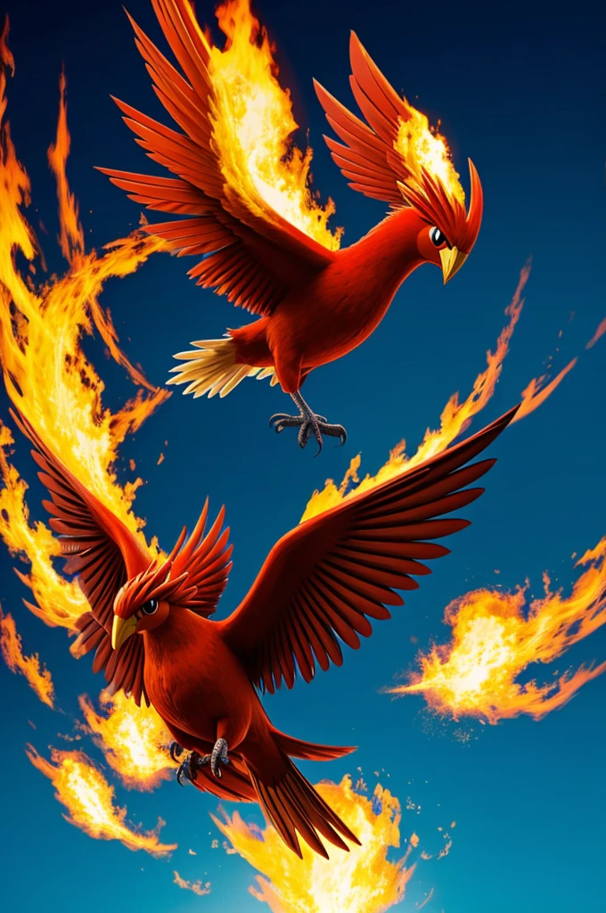 fire type bird pokemon