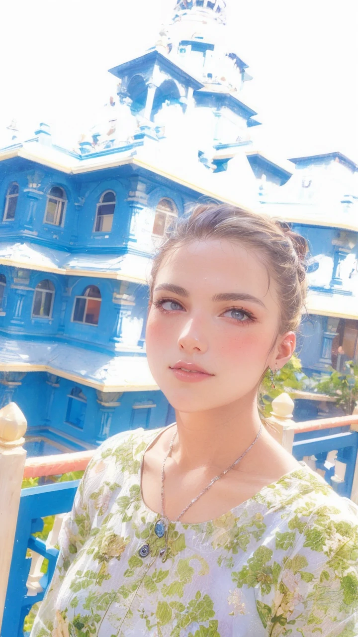 portrait of european girl,alone,16years,beautiful face,uppser body,hair above one eye,medium side cut, blonde hair, sharp focus,black business suit　５Person pink cheeks, black hair 