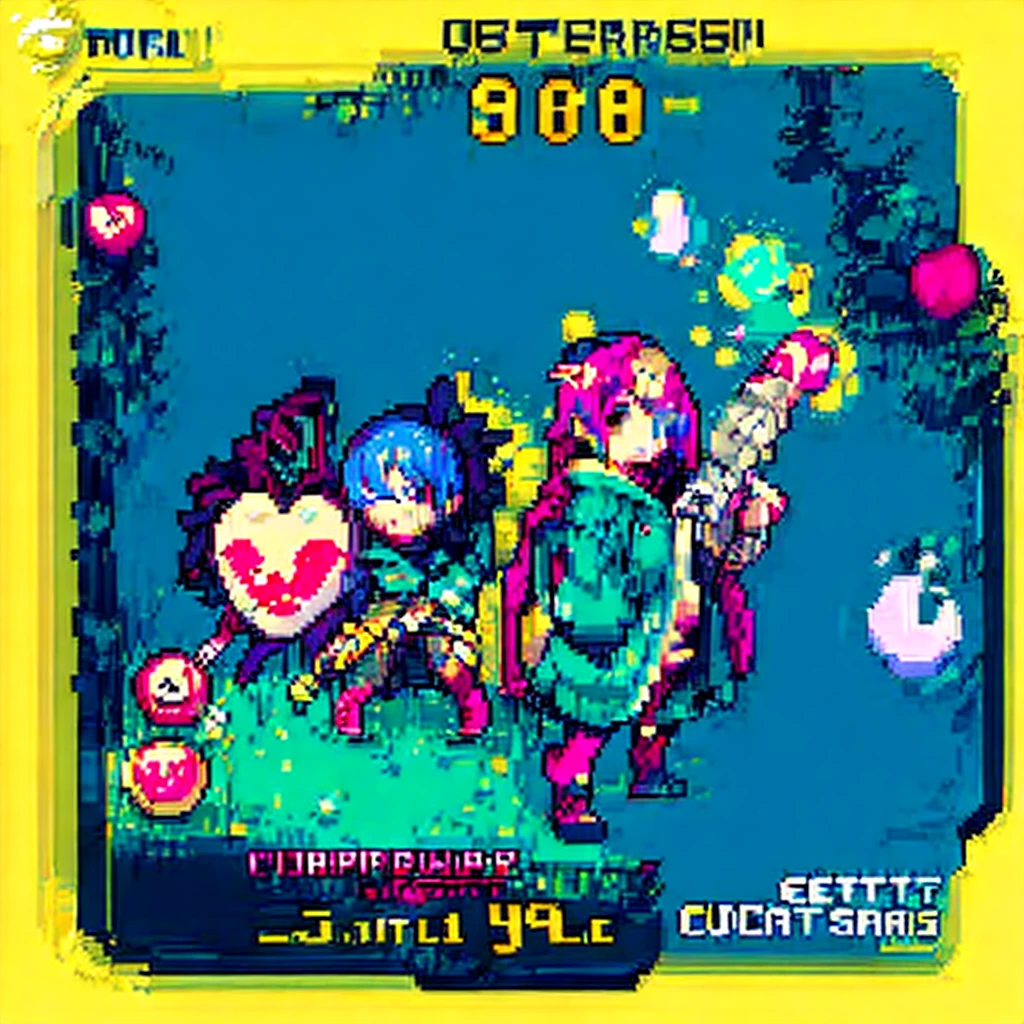 score_9, score_8_up, score_7_up, score_6_up, pixel art, full body, 1girl, futa, very long straight cyan hair, hair over one eye, oversized hoodie, exposed lower half, heart shaped floating icons, exposed penis
