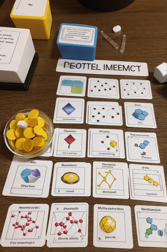 Chemical elements memory game