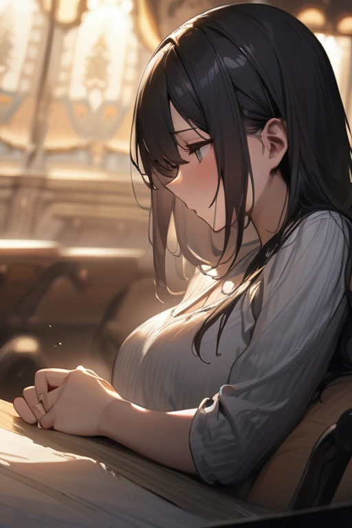 ((Best quality)), ((masterpiece)), (detailed), beautiful adulterous girl with