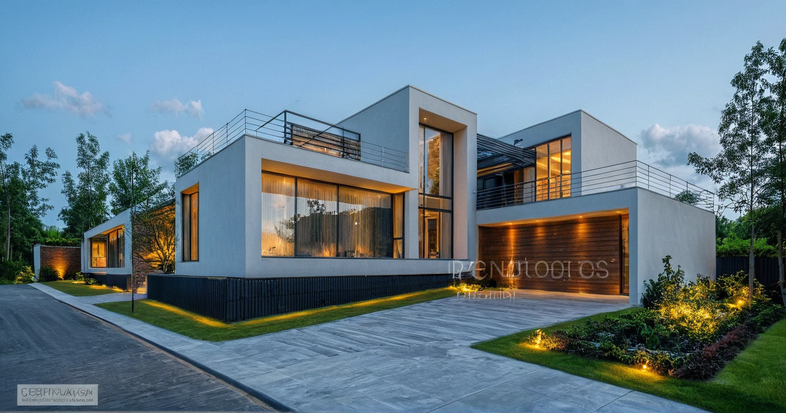 Masterpiece, 4k pixcel, high quality, best quality, authentic, super detail, outdoors, onestoreyvillaXL, aiaigroup, house style modern on the street ,stairs, white wall ,road,pavement, grass, trees, sky, cloud, (daylight:1.1)
