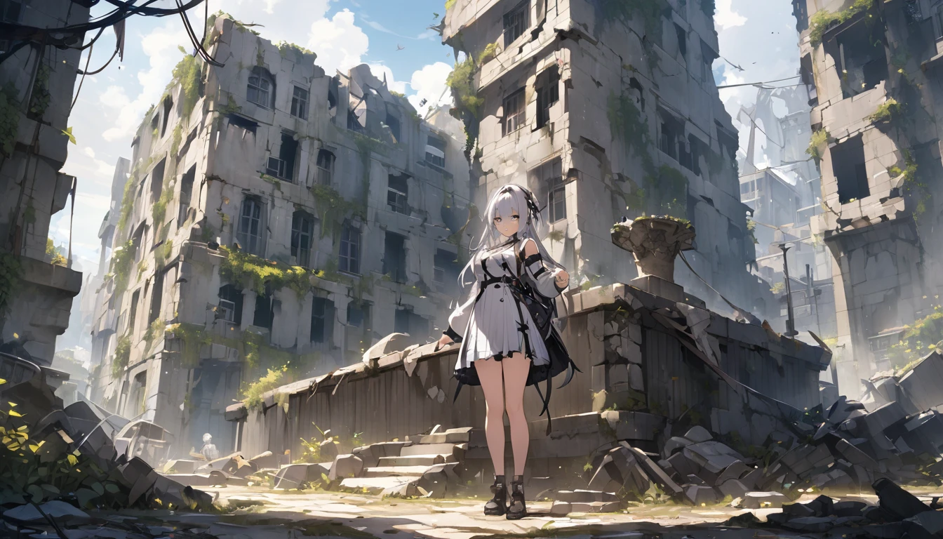 ruins、Angel、girl、Highest quality、masterpiece