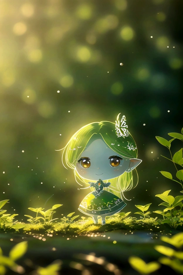 Highest quality, very good, 1.60,000, Ridiculous, Very detailed, queen of the forest,Grassland in the background ((A masterpiece packed with fantasy elements))), ((Highest quality)), ((Intricate details)) (8K)