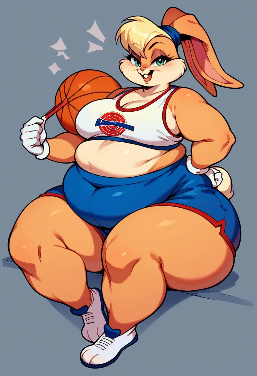 Fat obese Lola bunny