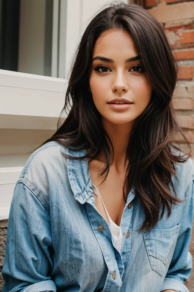 A woman