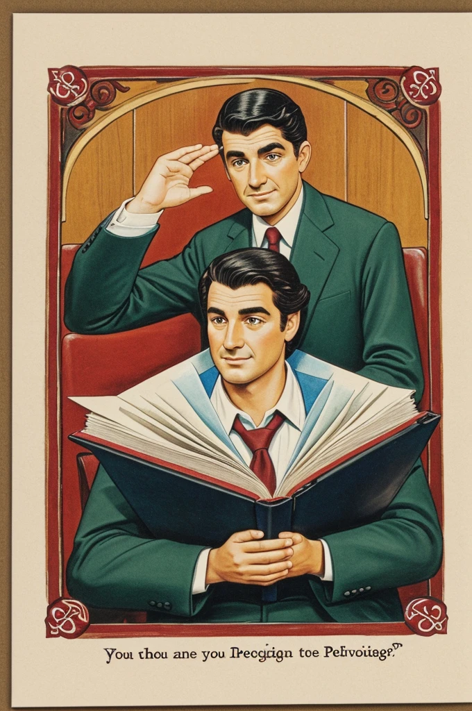 Can you make me a greeting card for Pedagogue's Day?, have a motivational phrase for this work, and at the end, teacher Adal carefully says the entire text in Spanish.