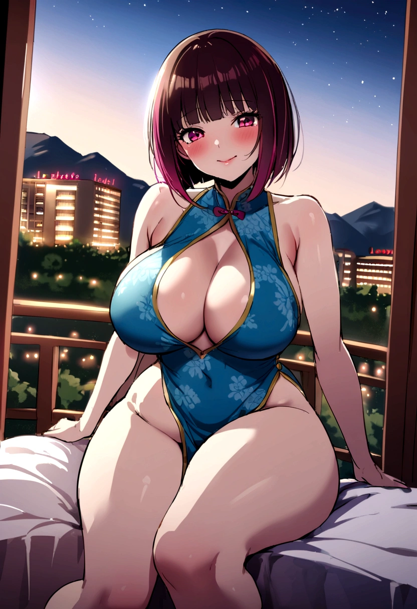 My Favorite 、Arima Kana、Big Breasts、M-shaped legs、China dress、Prostitute、Love Hotel、valley