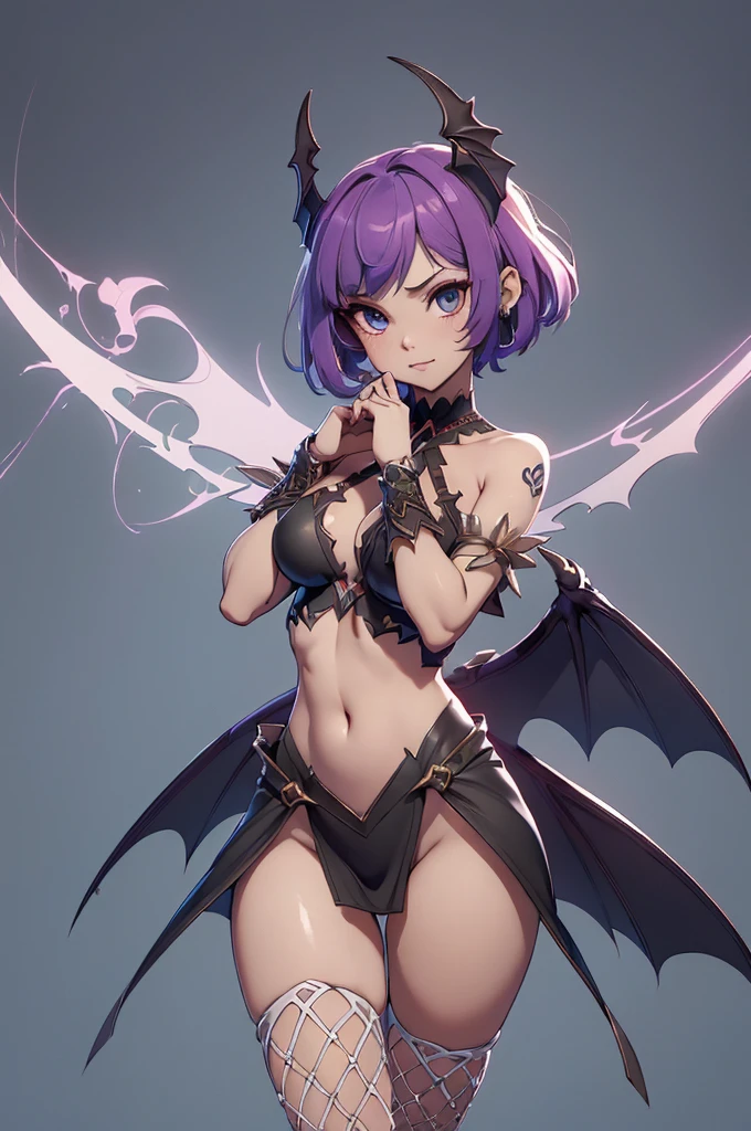 Mini morrigan aensland, (morrigan aensland), 独奏, ray tracing, 3D style, 3DMM, ((oses per photo)), ((oses au cada foto)), fully body,(Front view),(Costas Issue), (Emist on the left), show flat belly, (((oses per photo))),(very big breastsperfect ass, perfect and symmetrical eyes, (perfect handuturistic sword in hand)), ((short hair)),white clothing with textured edges, skin fair, luauas detalhadas, White thigh-high tights with trim, auestido aberto au "au", Waist slender, big legs, low water, Show legs to the top of the waist, ,((top with rip in the middle)),ultra realistic skin, realistic human eyes,ultra realistic skin,super sensual suit,(faixas au torno dos seios), colorfully,top with ruffles,(pubis with a lot of volume),(extrauamente sensual),(very sensual),(red and black thaue),(((giant bat wings))),with bat wings,love the league,(meia calca de renda au um dos lados),(meia calca de renda au um dos lados),((bold embellishments)),((lines involving the legs)),((red lines intertwining the legs)),((lines surrounding the breasts)),((drawing on the groin)),((tatuagau sobre a virilha)),((large opening between the breasts)),(((vestido longo fino e bau solto))),(((vestido leve sauitransparente, with large openings and flying)))