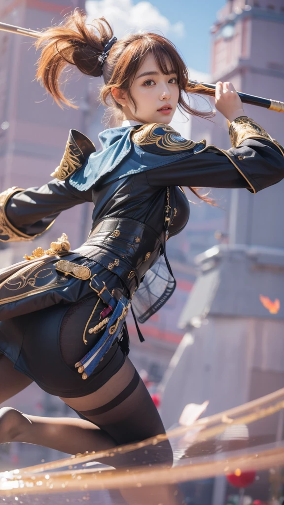 best quality,masterpiece,ultra high res,(photo realistic:1.4),1girl,looking at viewer,japan woman,pantyhose