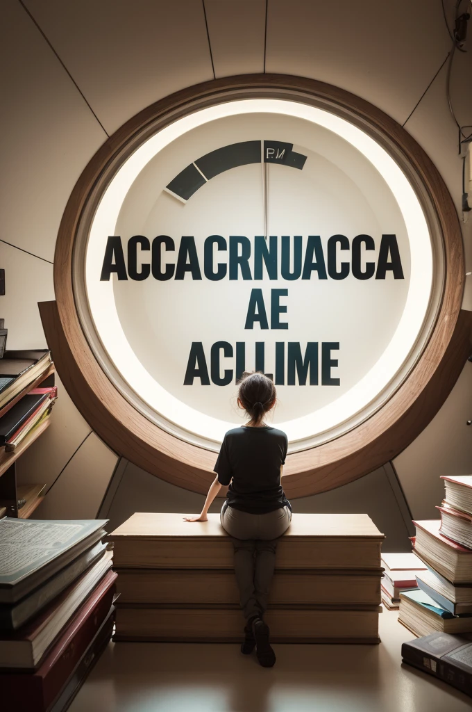 Create an image about academia