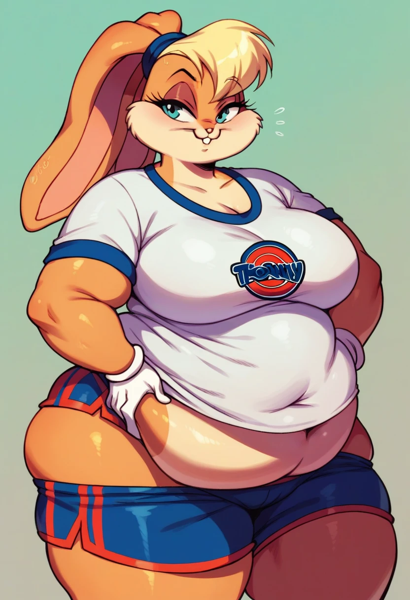 Fat obese Lola bunny
