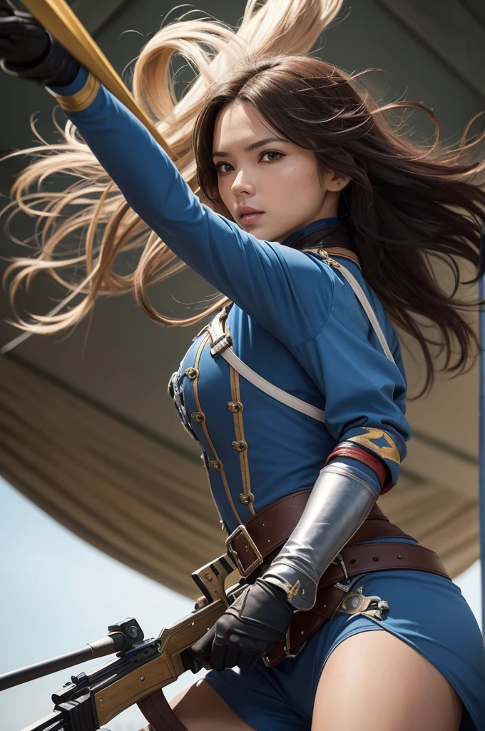 The Musketeer can be used to help troops with high Hit Points, like giants. How can she reach both Air and Ground, It's a good replacement for Archers. Its great range allows the Musketeer to help low Hit Point troops without getting into a fight.