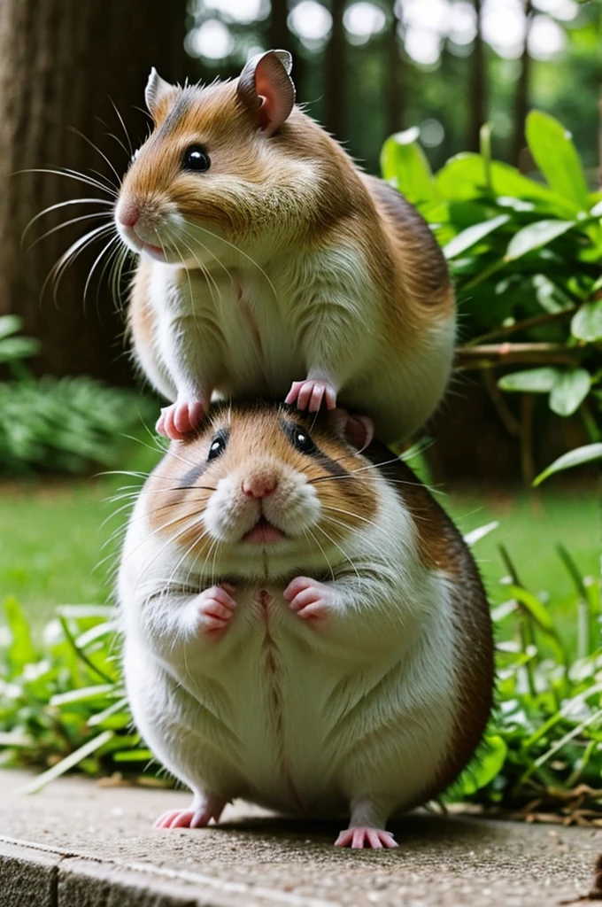 A big hamster 