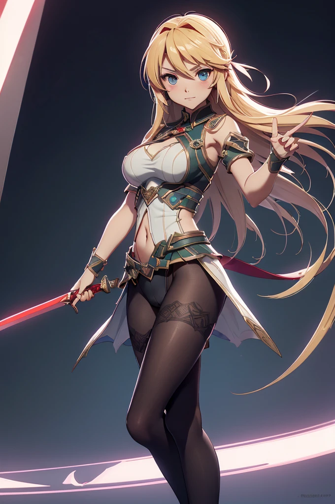 Ultra-high definition image quality、beautiful girl、Female Swordsman、Light Armor、Green Boots、Long Hair、blonde、20-year-old、have confidence々face、Very short tight skirt、Sexy stance、Cowgirl、wilderness、Highest quality,Big Ass、Big Breasts、Thighs、Grasping the hilt of the holy sword Excalibur、Pure white, luxuriously decorated panties、Jump with big strides and kicking off with your feet、Joan of Arc style clothing、Wind King Barrier、Her hair is fluttering in the wind、The Sword of Promised Victory、god々Wearing a new aura、Big Ass、Valkyrie the War Maiden、Ass Super Close-up、Angle from directly below