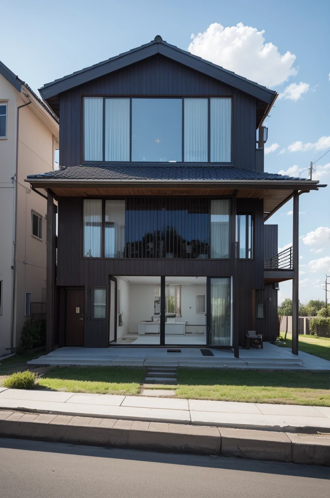A house for an anxious person, external