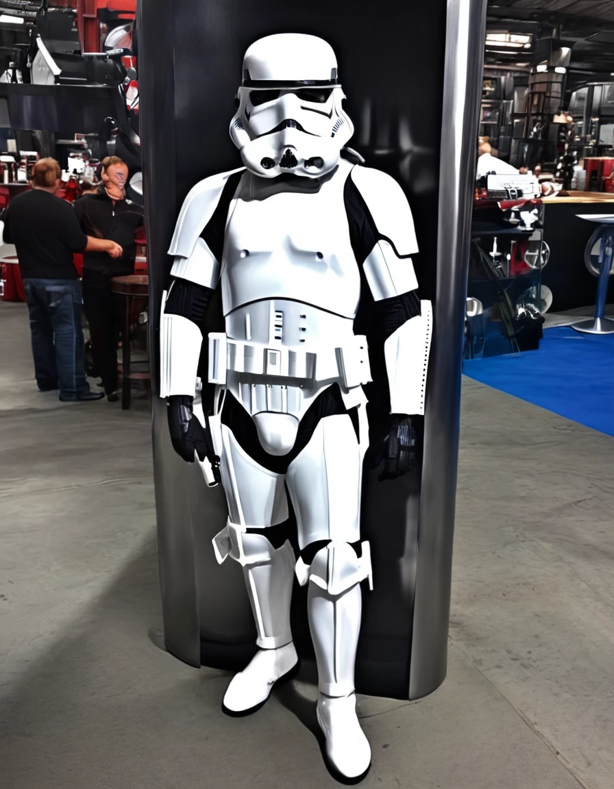 male stormtrooper without helmet